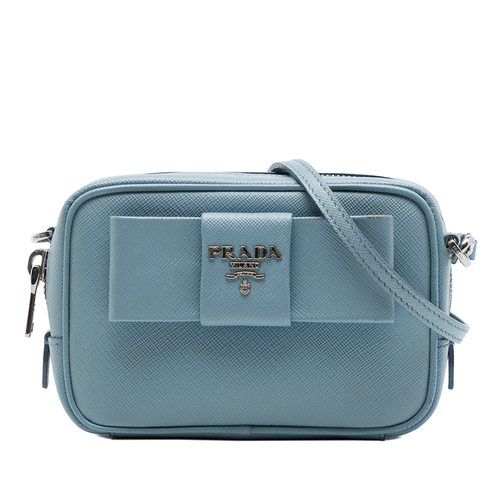 Pre-Loved Prada Saffiano Fiocco Bow Camera Bag